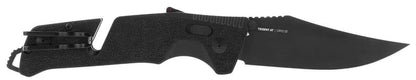  SOG Trident AT Blackout Folding Knife - Peg Box