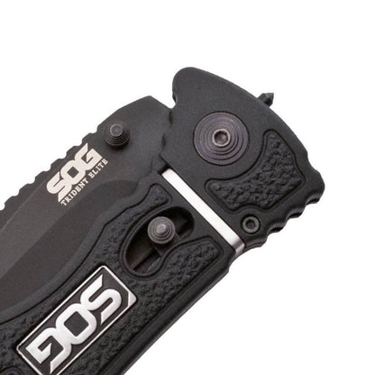  SOG Trident Elite TiNi Folding Knife