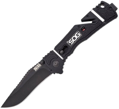  SOG Trident Elite TiNi Folding Knife