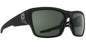  Spy Optics Dirty Mo Soft Matte Black Sunglasses With Happy Grey Green Polarized Lenses