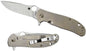  Spyderco Advocate Titanium Folding Knife