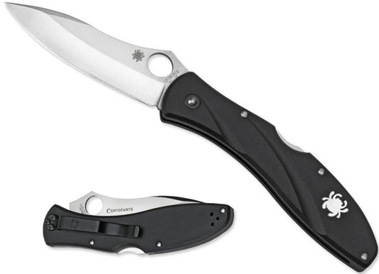  Spyderco Centofante 3 Plain Edge Folding Knife