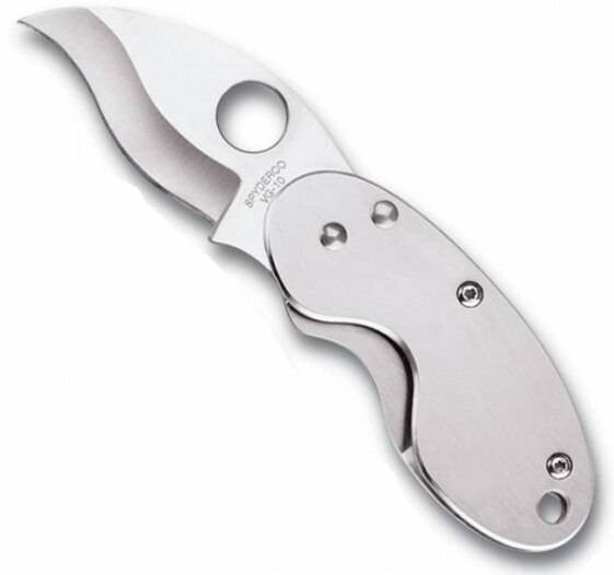  Spyderco Cricket Stainless Steel Folding Knife