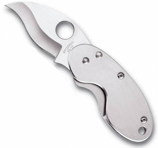  Spyderco Cricket Stainless Steel Folding Knife