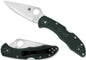  Spyderco Delica 4 Lightweight British Racing Green ZDP-189 Folding Knife
