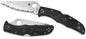  Spyderco Endura 4 Lightweight Black Spyder Edge Folding Knife