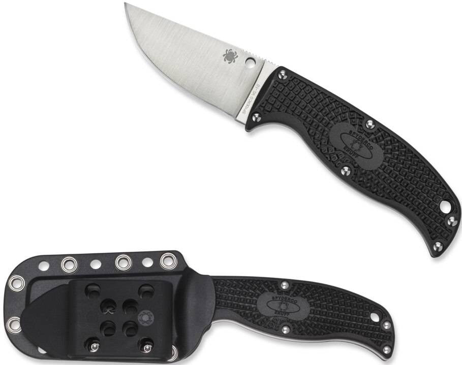  Spyderco Enuff Clip Point Knife