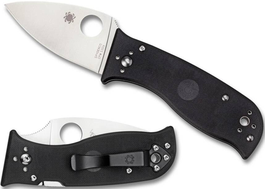  Spyderco Lil Temperance 3 Plain Edge Knife