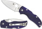  Spyderco Native 5 G-10 Dark Blue CPM S110V Plain Edge Knife