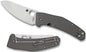  Spyderco SpydieChef Titanium Plain Edge Knife