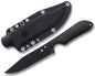  Spyderco Street Bowie Black Knife