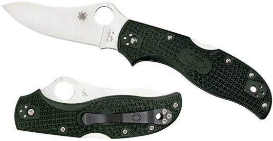  Spyderco Stretch 2 Lightweight British Racing Green ZDP-189 Knife