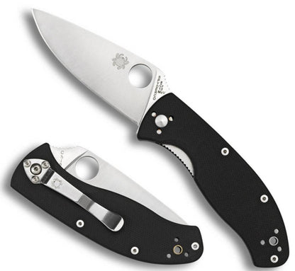  Spyderco Tenacious G-10 Black Knife