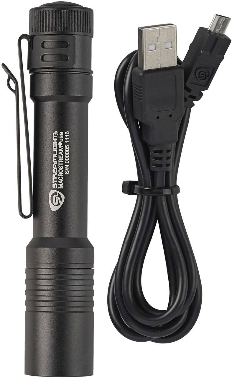  Streamlight MacroStream USB 500 Lumen Every Day Carry Flashlight