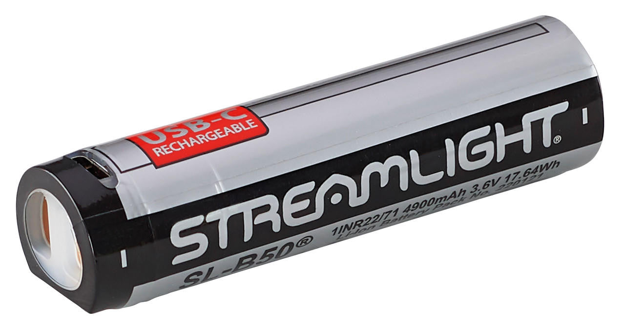  Streamlight SL-B50 USB-Rechargeable Lithium-Ion Battery 2 Pack