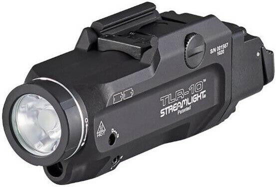  Streamlight TLR-10 FLEX Low-Profile Rail-Mounted Tactical Gun Light With Integrated Laser