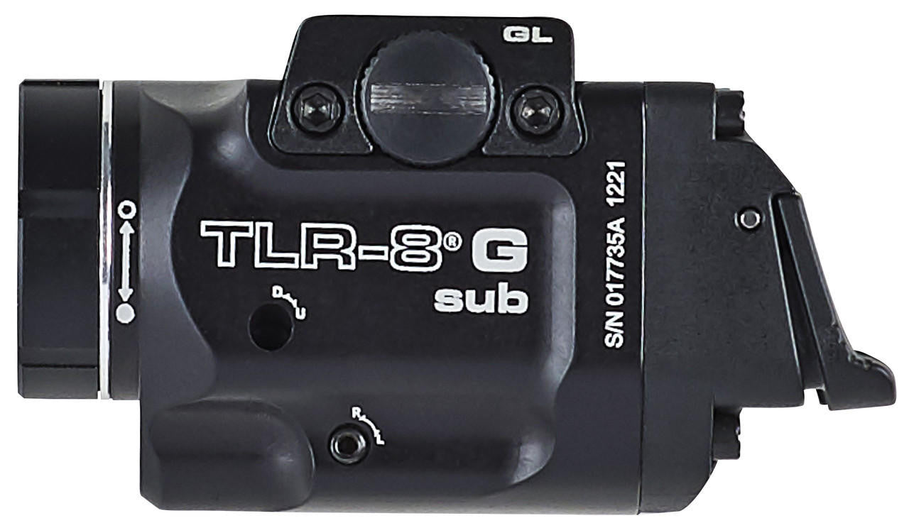  Streamlight TLR-8 G Sub Ultra Compact Green Laser Weaponlight