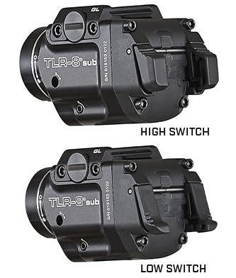  Streamlight TLR-8 Sub Ultra Compact Red Laser Weaponlight
