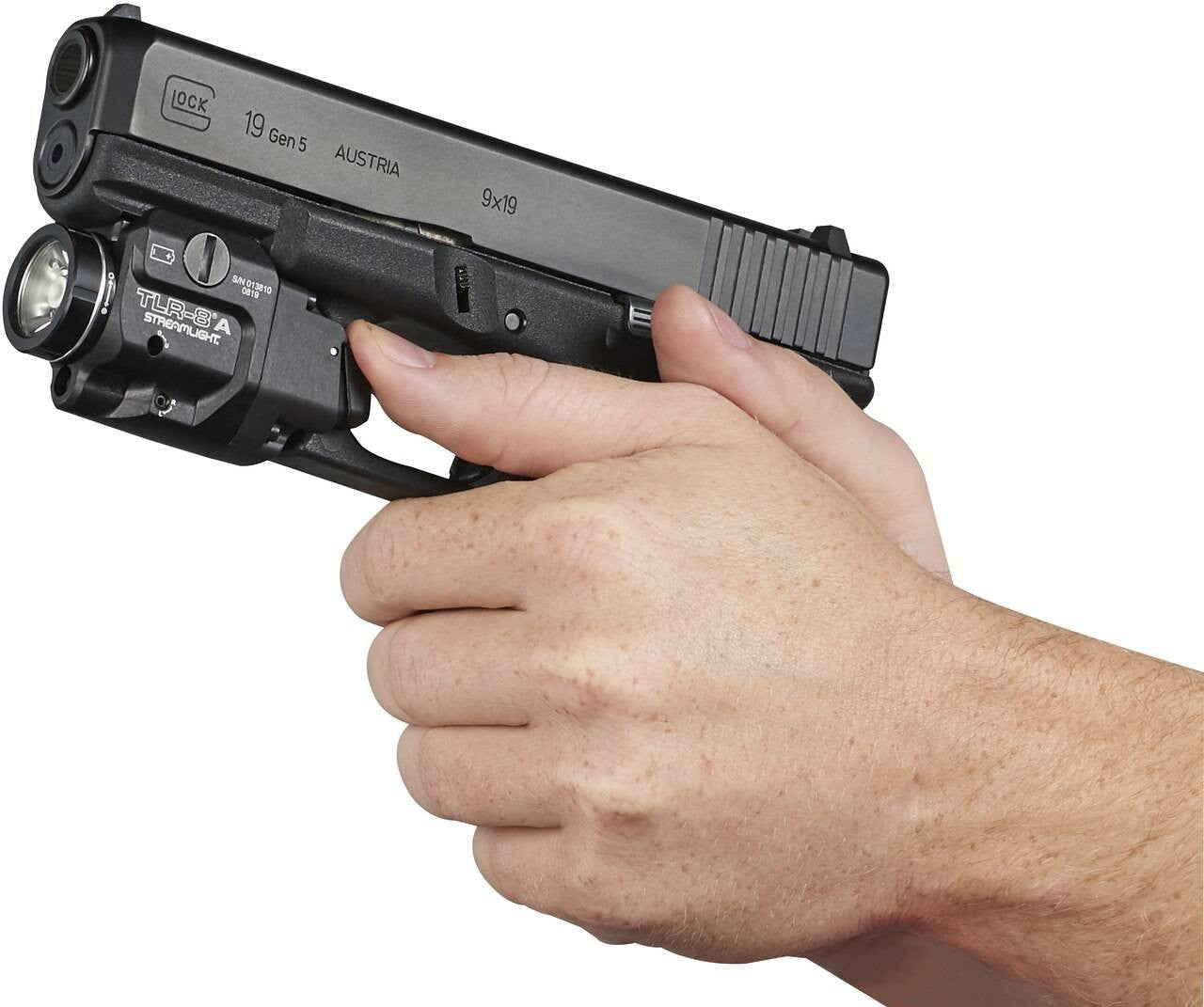  Streamlight TLR-8A 500 Lumen Compact Weapon Light With Laser