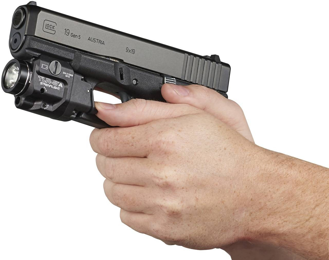  Streamlight TLR-8A 500 Lumen Compact Weapon Light With Laser