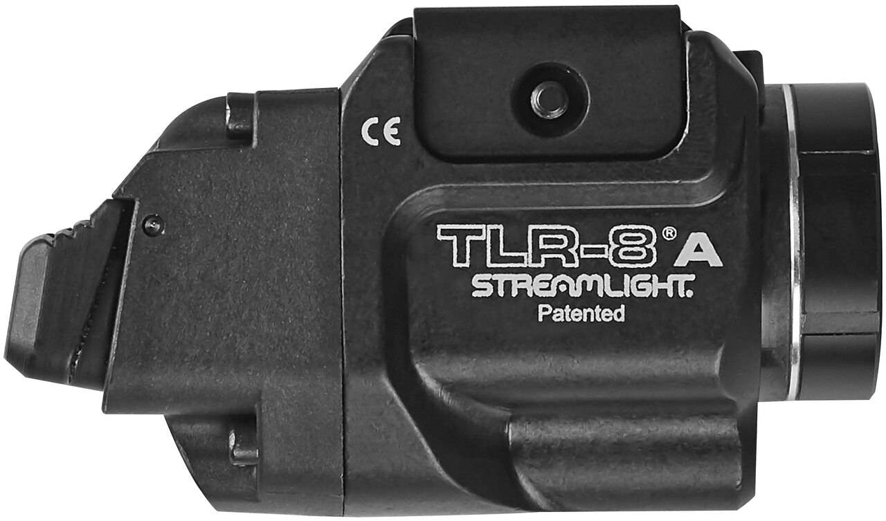  Streamlight TLR-8A 500 Lumen Compact Weapon Light With Laser