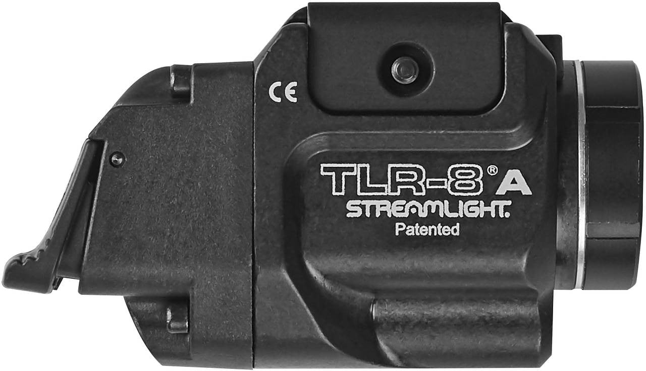 Streamlight TLR-8A 500 Lumen Compact Weapon Light With Laser