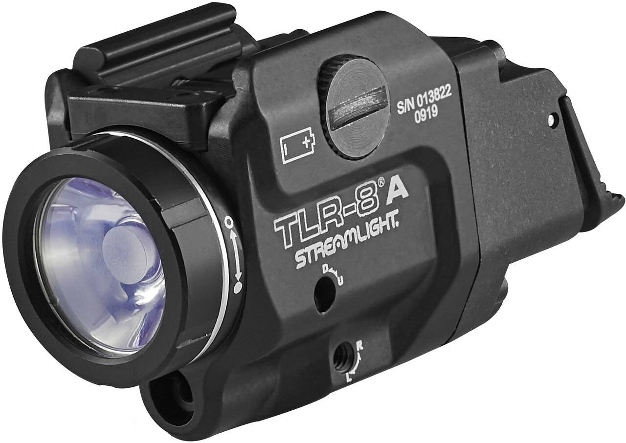  Streamlight TLR-8A 500 Lumen Compact Weapon Light With Laser