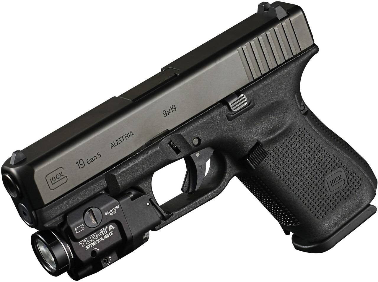  Streamlight TLR-8A 500 Lumen Compact Weapon Light With Laser