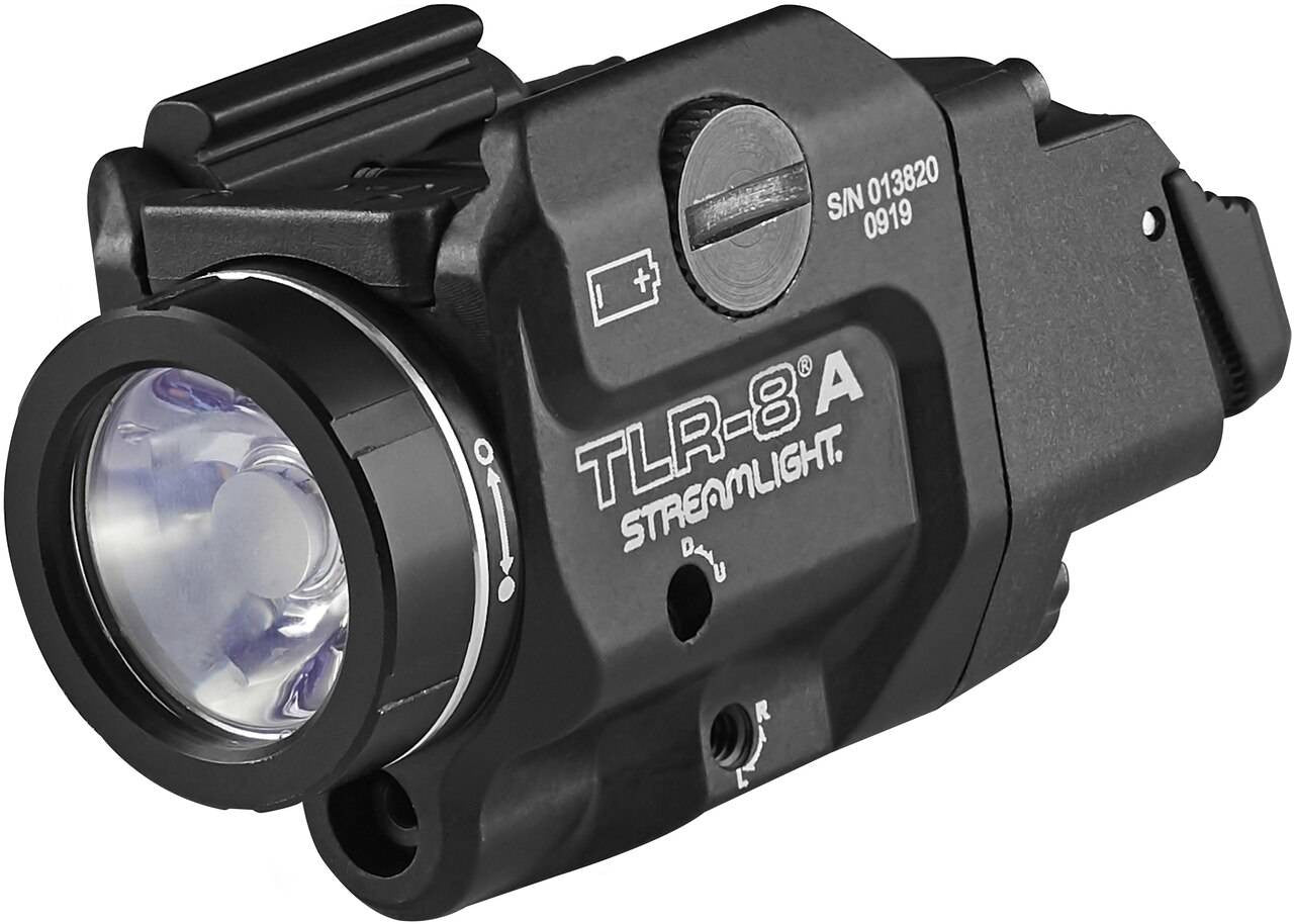  Streamlight TLR-8A 500 Lumen Compact Weapon Light With Laser
