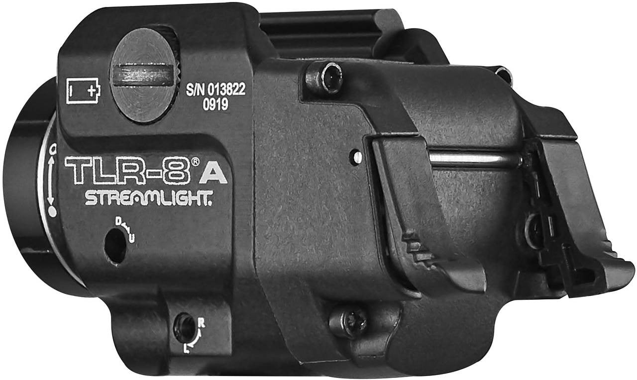  Streamlight TLR-8A 500 Lumen Compact Weapon Light With Laser