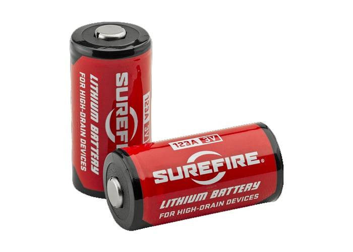  SureFire 123A Lithium Batteries - 12 Pack