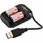  Surefire 123A Rechargeable Batteries With Charger