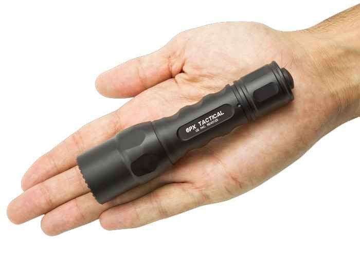  SureFire 6PX 600 Lumen Black Tactical Flashlight