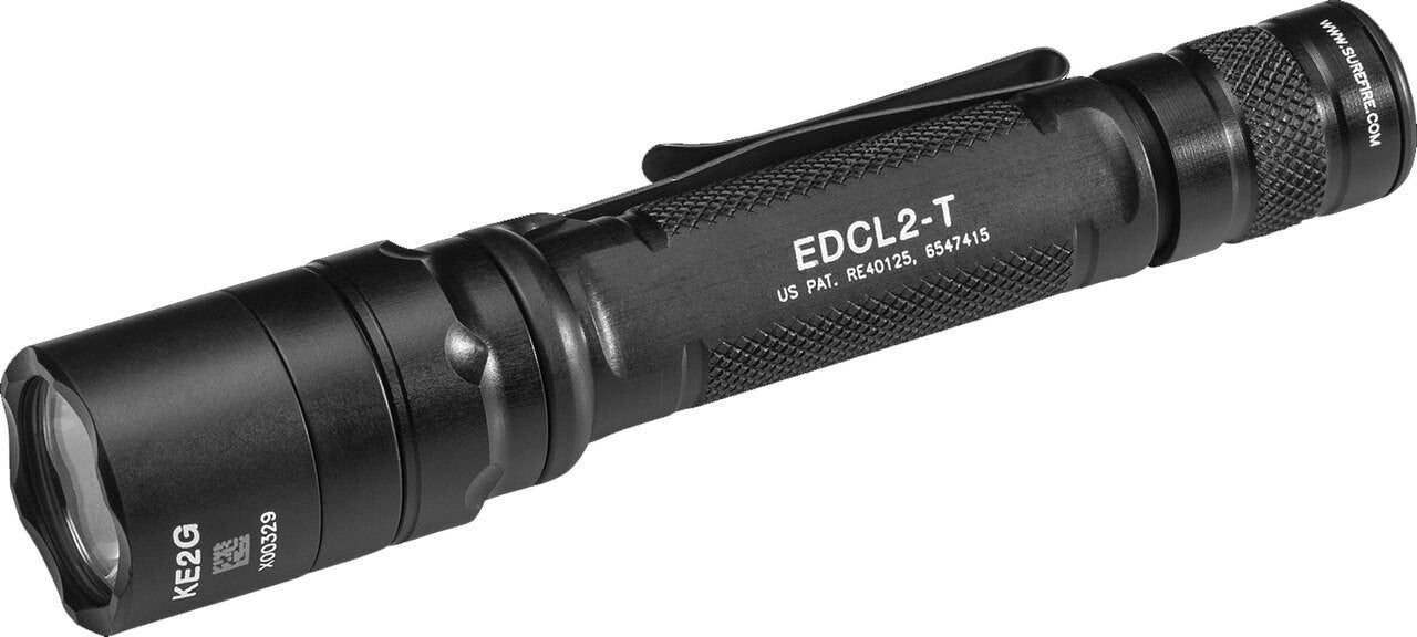  Surefire EDCL2-T Dual-Output Everyday Carry LED Flashlight