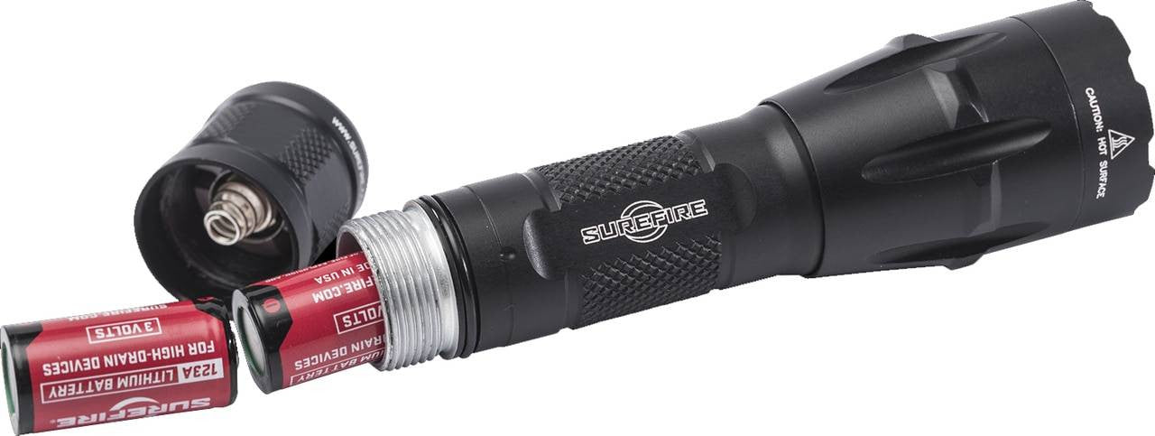  Surefire FURY-DFT Fury Dual-Fuel Tactical LED Flashlight