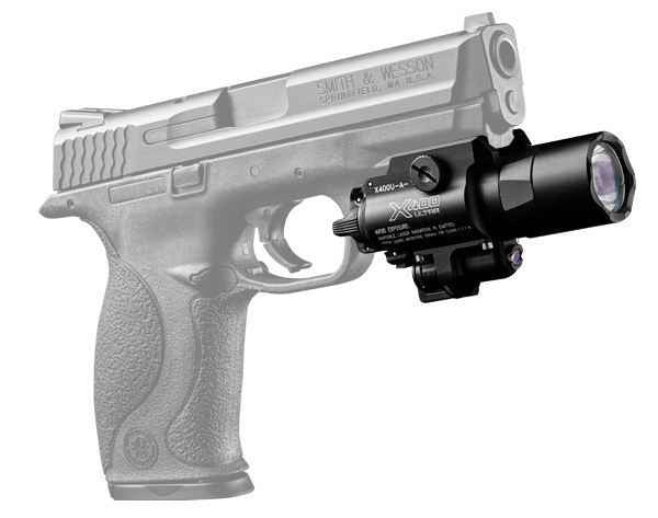  SureFire X400 Ultra WeaponLight With Red Laser
