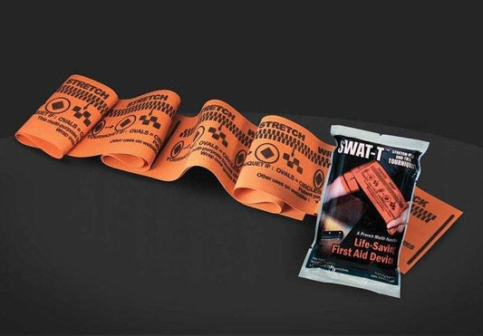  SWAT-T Stretch-Wrap-And Tuck Tourniquet - Orange