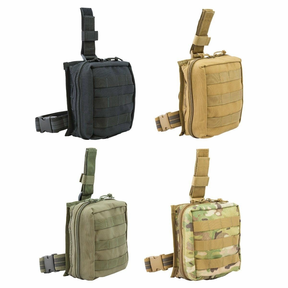  Tactical Medical Solutions Drop Leg Pouch - Basic Kit