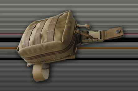  Tactical Medical Solutions Drop Leg Pouch - Basic Kit