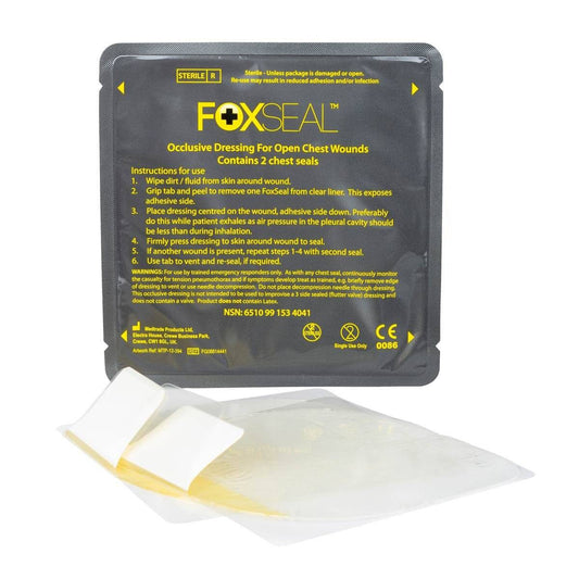  Tactical Medical Solutions Fox Chest Seal (2 Per Pack)