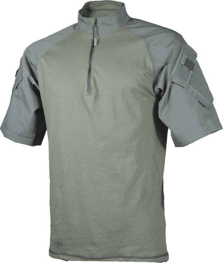  TRU-SPEC Men's Short Sleeve 1/4 Zip Combat Shirt