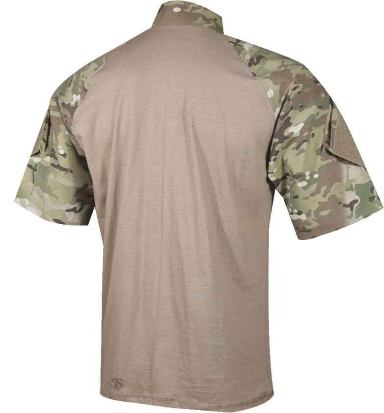  TRU-SPEC Men's Short Sleeve 1/4 Zip Combat Shirt
