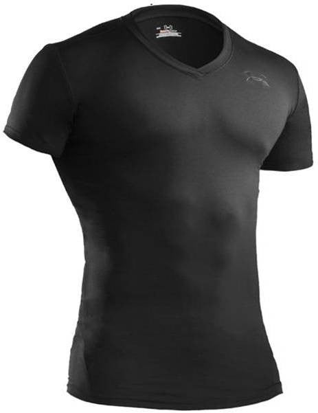  Under Armour Men's Tactical HeatGear Compression V-Neck T-Shirt