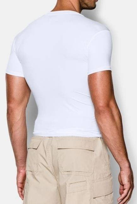  Under Armour Men's Tactical HeatGear Compression V-Neck T-Shirt