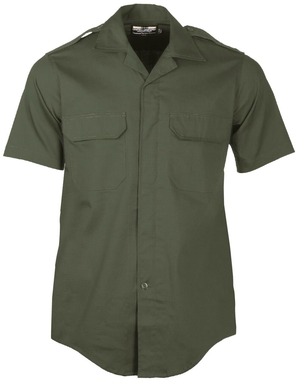  United Uniform Men's CDCR Class C Rip-Stop Short Sleeve Shirt
