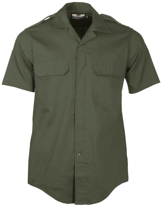  United Uniform Men's CDCR Class C Rip-Stop Short Sleeve Shirt