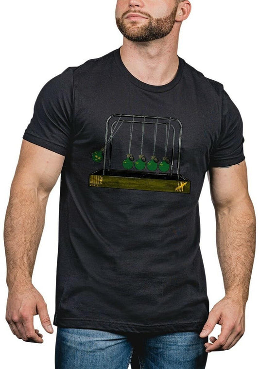  Vertx Men's Newton's Frag Graphic T-Shirt