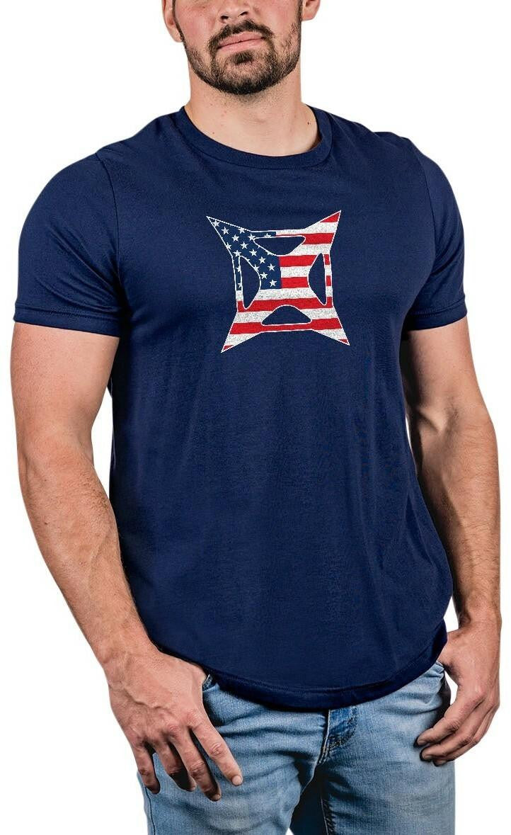  Vertx Men's Patriot Logo Graphic T-Shirt