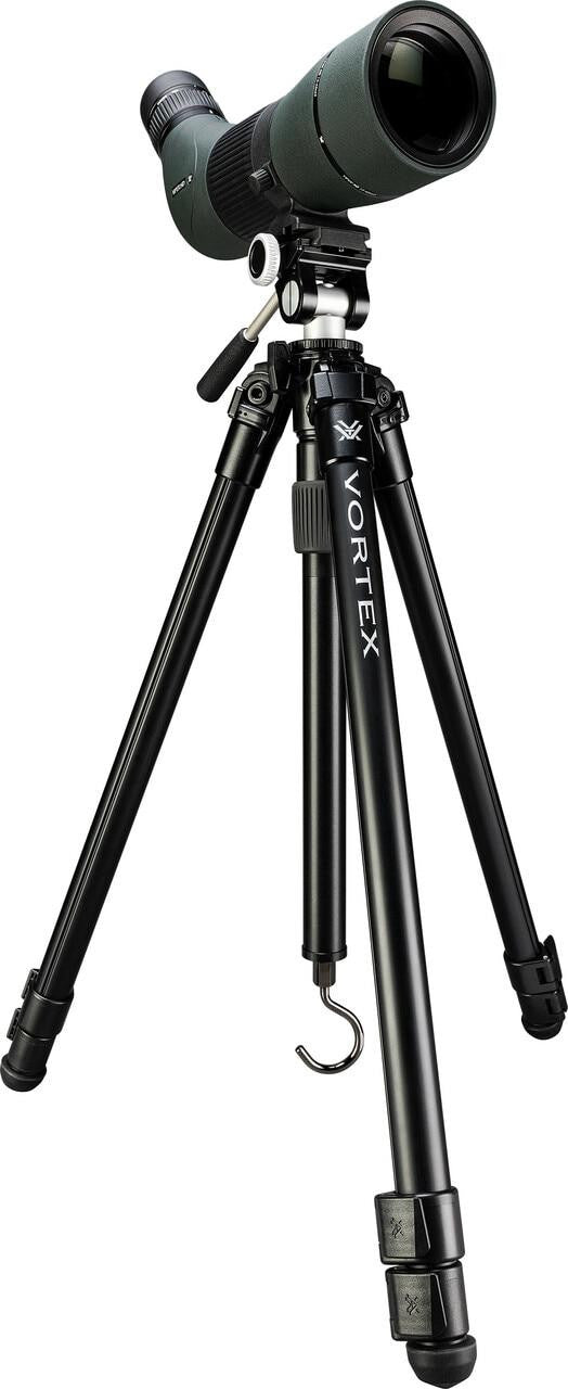  Vortex High Country II Aluminum Tripod + Pan Head
