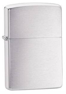  Zippo Brushed Chrome Lighter